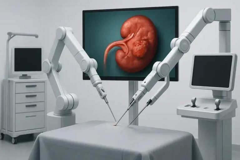 Cirurgia Robótica para Câncer de Rim: Como Funciona a Nefrectomia Parcial